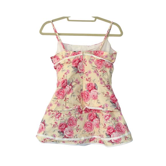 Artemis Corset Mini Dress - Vintage Pink Floral - US 8 - Picture 2 of 2